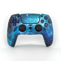 PS5 Pro Controller Blue Nebula