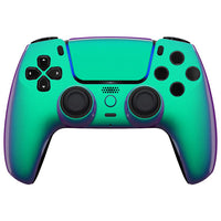 PS5 eSport Controller Chameleon Green Purple