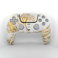 PS5 Pro Controller Golden Wave